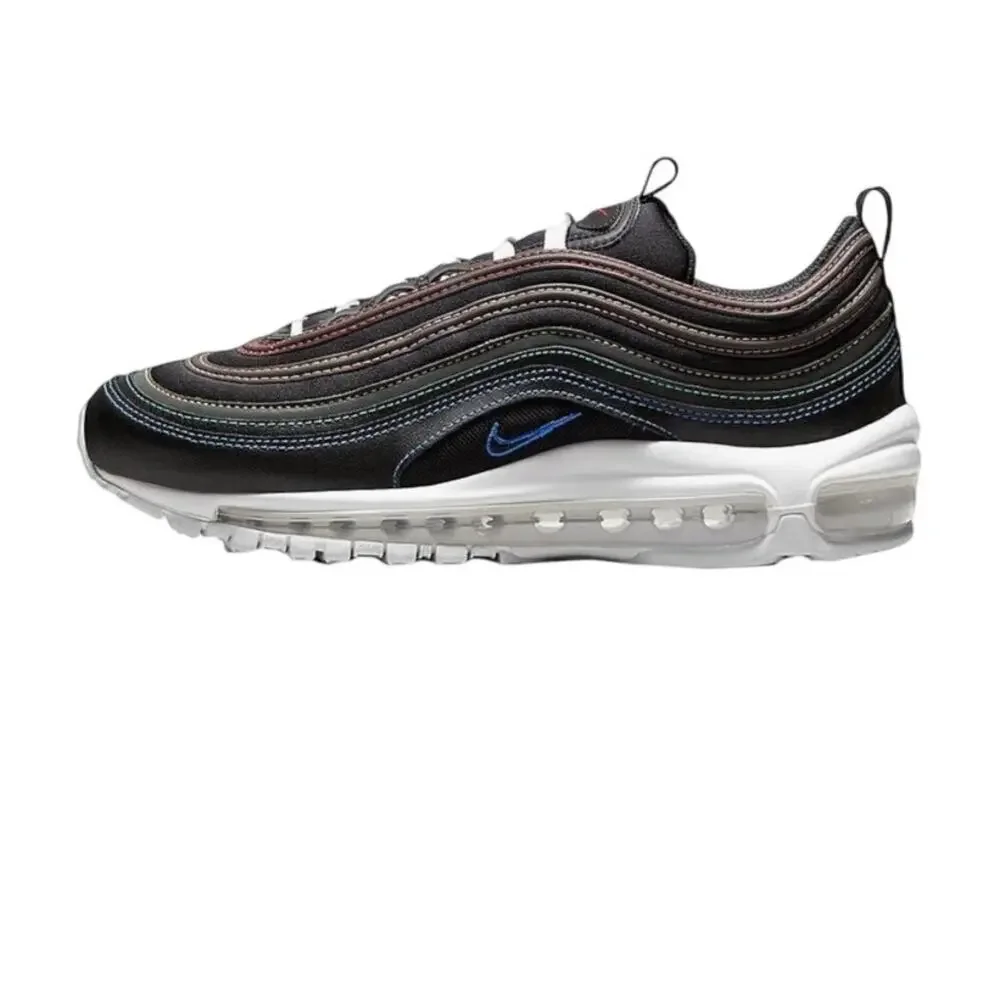 Nike | Air Max Women's Size 7.5 Black - Rainbow Stitching Sneaker